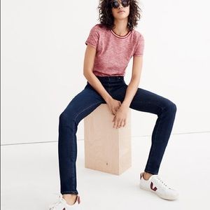NWOT Madewell 9” Rise Dark Denim Skinny Jeans